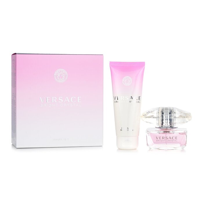 Versace Bright Crystal Eau de Toilette Gift Set 50mL + 100mL Body Lotion main product image