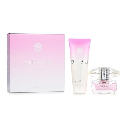 Versace Bright Crystal Eau de Toilette Gift Set 50mL + 100mL Body Lotion main product image