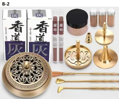 Brass Incense Burner Set