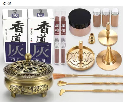 Brass Incense Burner Set
