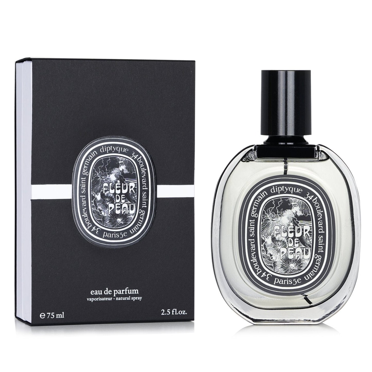 Diptyque Fleur de Peau Eau de Parfum 75mL packaging image