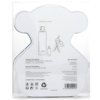 Tous Eau de Toilette Gift Set 90mL + 4.5mL Miniature + Key Ring additional product image 3