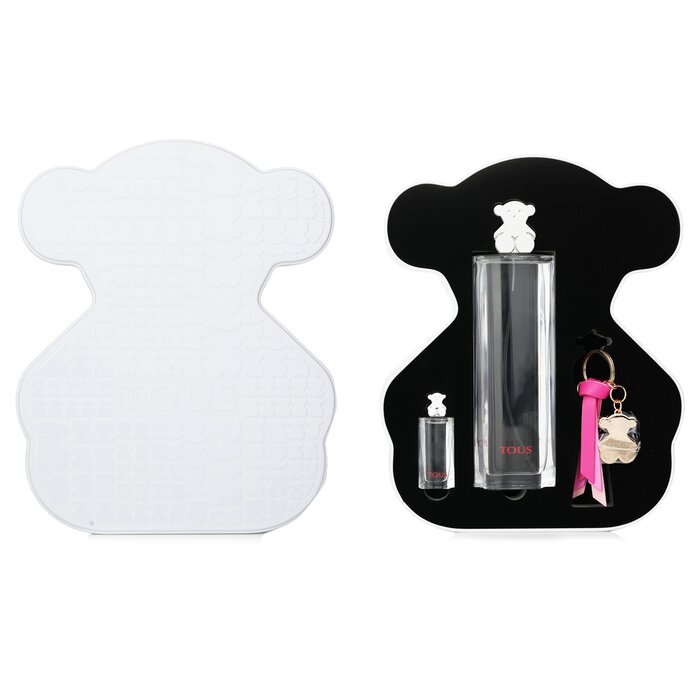 Tous Eau de Toilette Gift Set 90mL + 4.5mL Miniature + Key Ring main product image