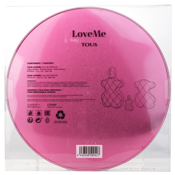 Tous Love Me The Silver Eau de Parfum Gift Set 90mL + 4.5mL + Ceramic additional supplier image 3