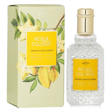 4711 Acqua Colonia Starfruit & White Flowers Eau de Cologne 50mL styled fragrance image