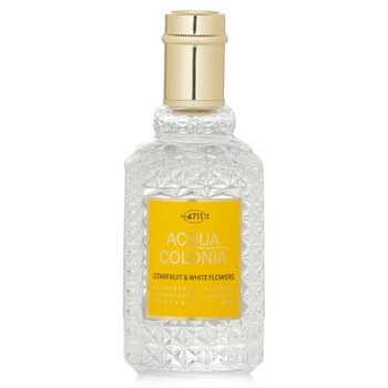4711 Acqua Colonia Starfruit & White Flowers Eau de Cologne 50mL bottle and packaging
