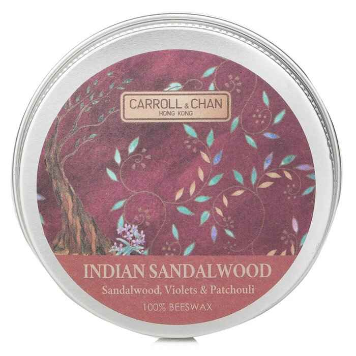 Carroll & Chan Indian Sandalwood Mini Tin Candle 1 Piece