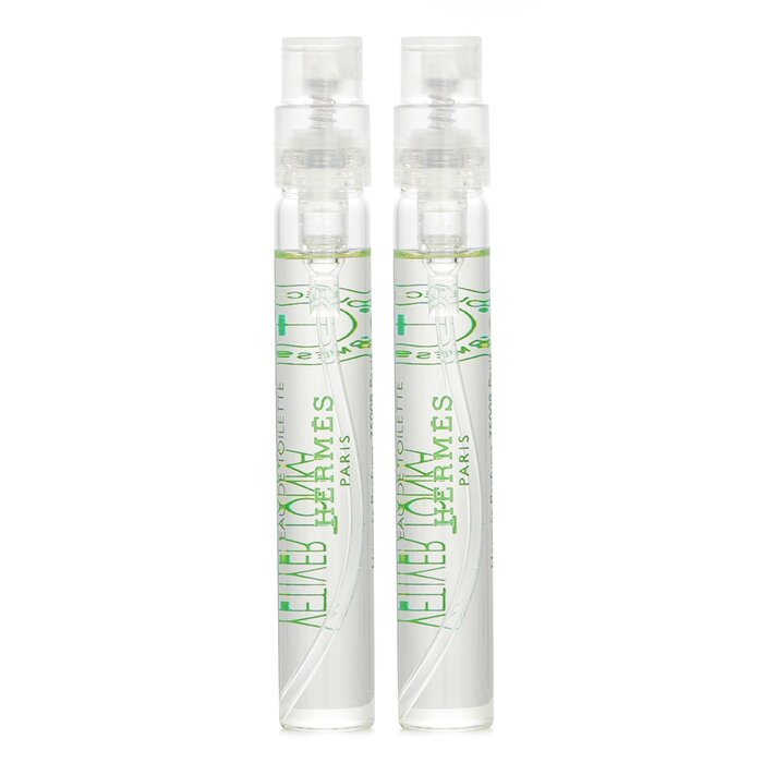 Hermès Vetiver Tonka Eau de Toilette Travel Set 2 x 4mL additional supplier image 2