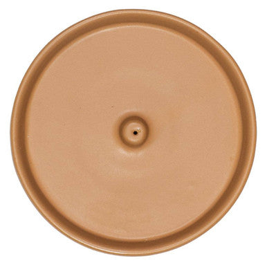 Exuro Ceramic Incense Holder 13cm - Caramel - The Gift Company