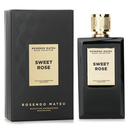 Rosendo Mateu Black Collection Sweet Rose Eau de Parfum 100mL strawberrynet alternate / packaging view