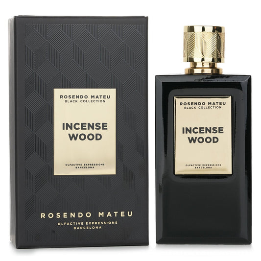 Rosendo Mateu Black Collection Incense Wood Eau de Parfum 100mL strawberrynet alternate / packaging view