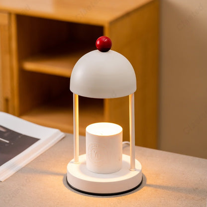 Retro Wrought Iron Candle Warmer Lamp for Home Fragrance