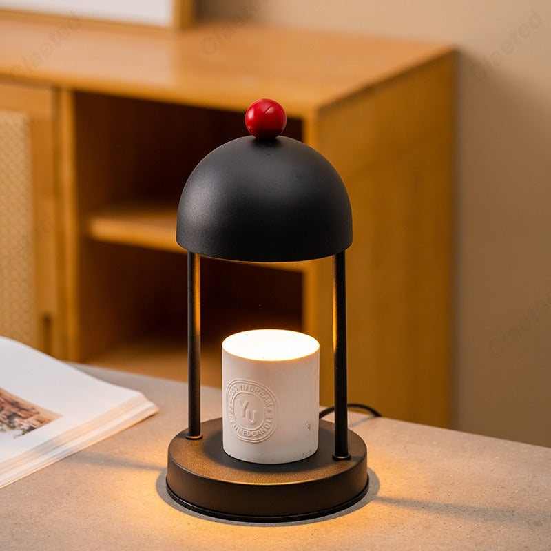 Retro Wrought Iron Candle Warmer Lamp for Home Fragrance