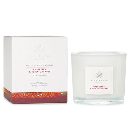 Acca Kappa Scented Candle - Raspberry & Tomato Leaves 180g strawberrynet alternate / packaging view