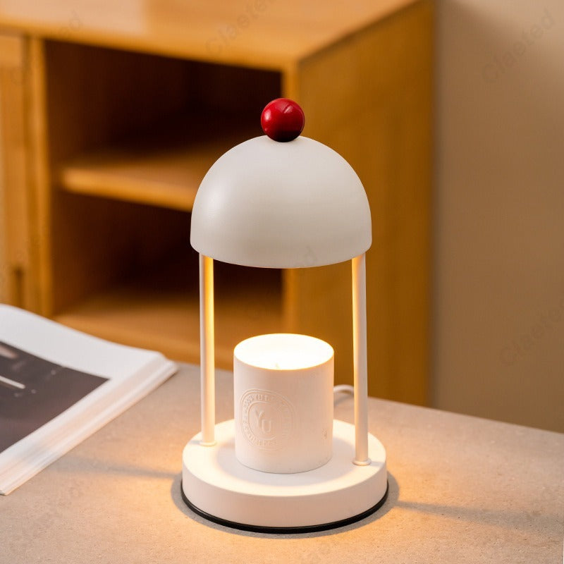 Retro Wrought Iron Candle Warmer Lamp for Home Fragrance