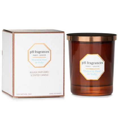 pH fragrances Mistral & Fleur Scented Candle 180g - product view 2