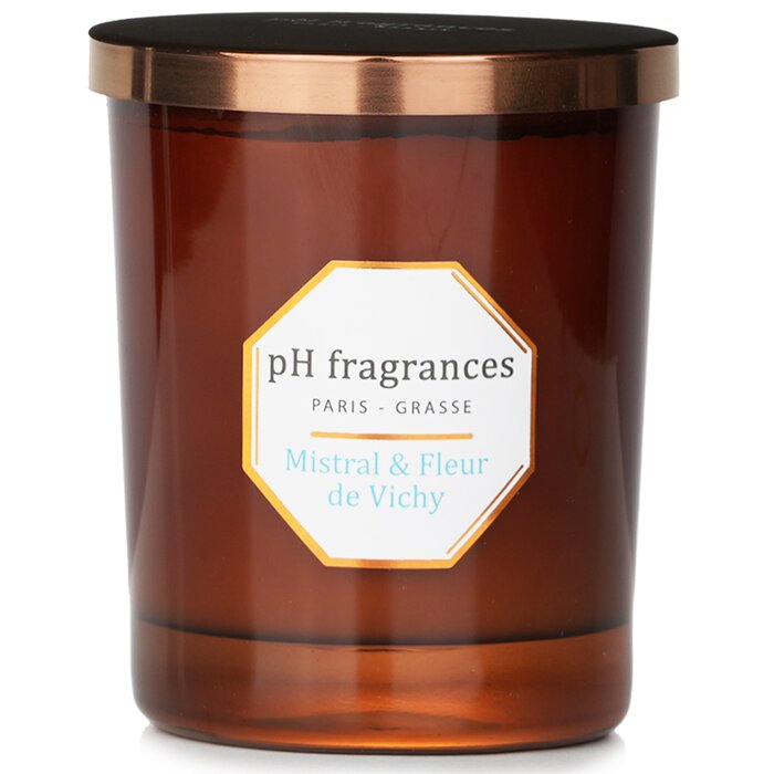 pH fragrances Mistral & Fleur Scented Candle 180g