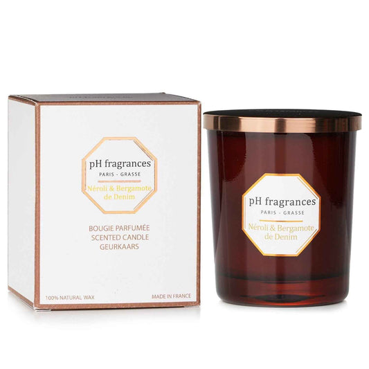 pH fragrances Scented Candle - Neroli & Bergamote De Denim 180g