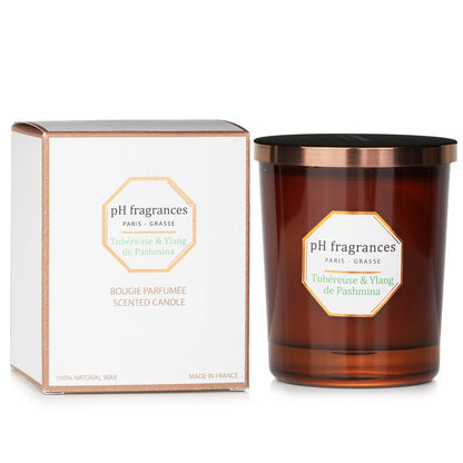 pH fragrances Scented Candle - Tubereuse & Ylang De Pashmina 180g strawberrynet alternate / packaging view