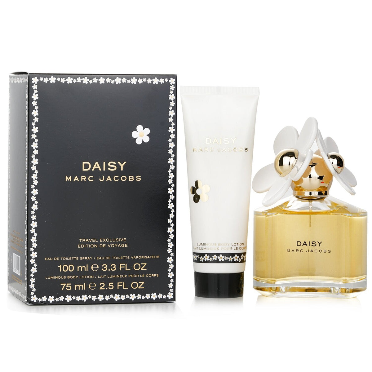 Marc Jacobs Daisy Travel Exclusive Gift Set 100mL + 75mL Body Lotion main product image
