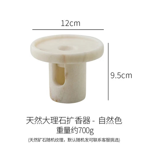 Marble Essential Oil Burner & Wax Warmer for Home Décor