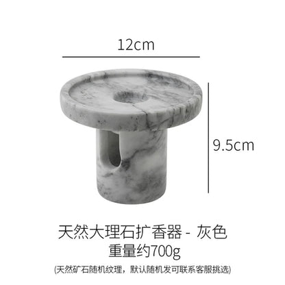Marble Essential Oil Burner & Wax Warmer for Home Décor