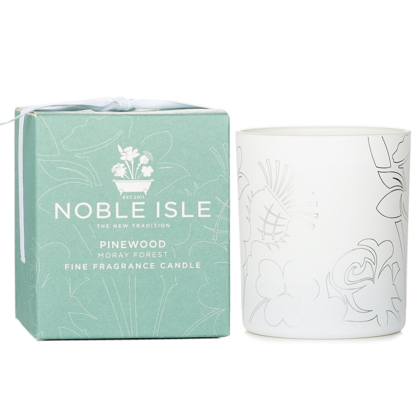 Noble Isle Pinewood Fine Fragrance Candle 200g main product image