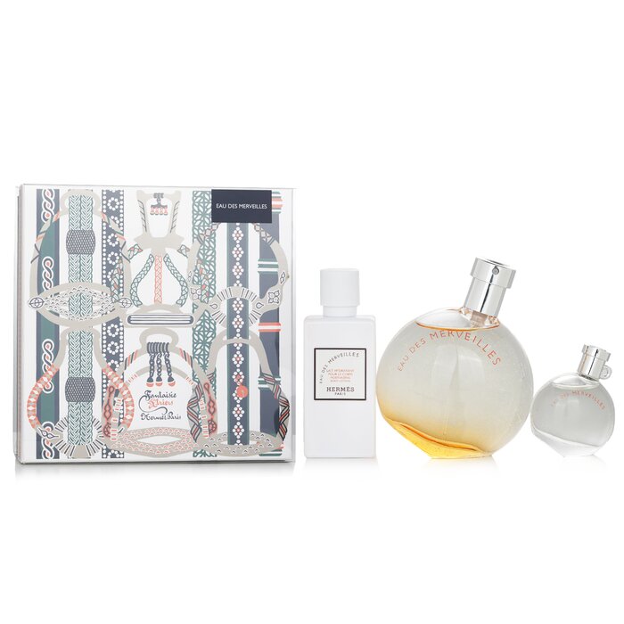 Hermès Eau des Merveilles Eau de Toilette Gift Set 50mL + 7.5mL + 40mL Lotion main product image