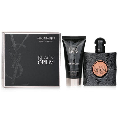 Yves Saint Laurent Black Opium Eau de Parfum Travel Gift Set 50mL + 50mL Body Fluid main product image