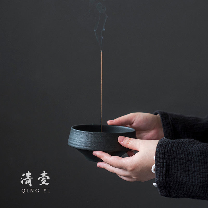 Handmade Japanese Ceramic Zen Incense Burner - The Gift Company