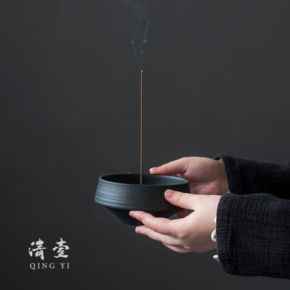 Handmade Japanese Ceramic Zen Incense Burner - The Gift Company