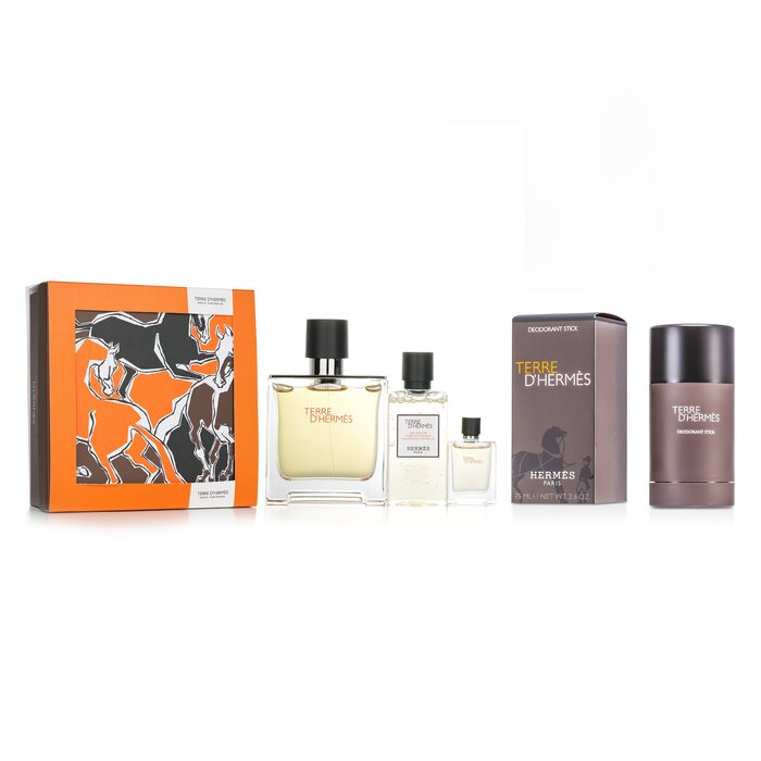 Hermès Terre d'Hermès Pure Gift Set + Deodorant Stick 4pc additional supplier image 2