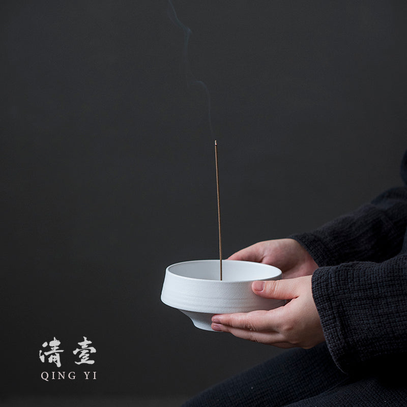 Handmade Japanese Ceramic Zen Incense Burner - The Gift Company