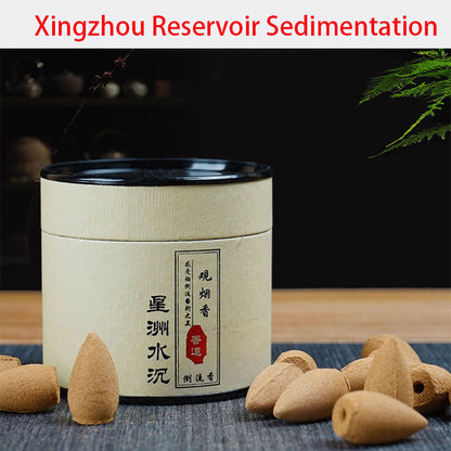 Natural Backflow Incense Cones Travel Tin