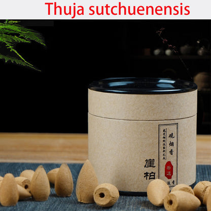 Natural Backflow Incense Cones Travel Tin