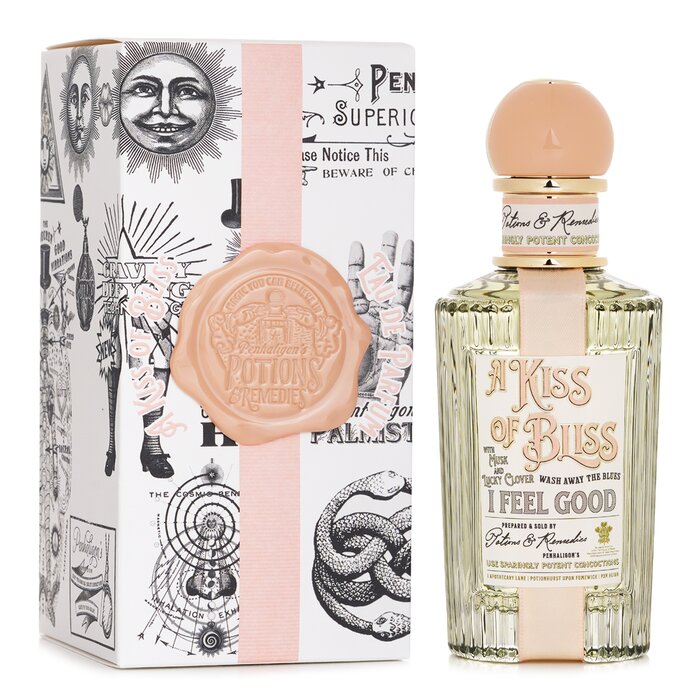 Penhaligon's A Kiss of Bliss Eau de Parfum 100mL - packaging / bottle + box