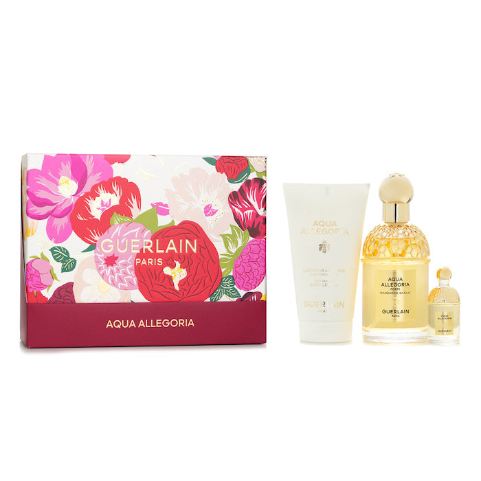 Guerlain Aqua Allegoria Forte Mandarine Basilic Eau de Parfum Gift Set 75mL + 7.5mL + 75mL Lotion main product image