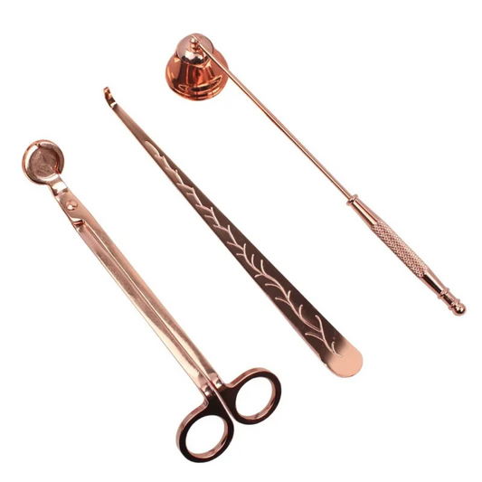 3PCS Wick Trimmer Candle Care Set Stainless Steel Home Essentials