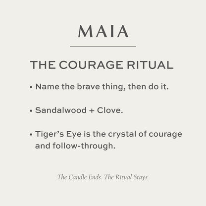 Jade + June Maia Crystal-Infused Soy Candle – 45hr Burn supplier image 1