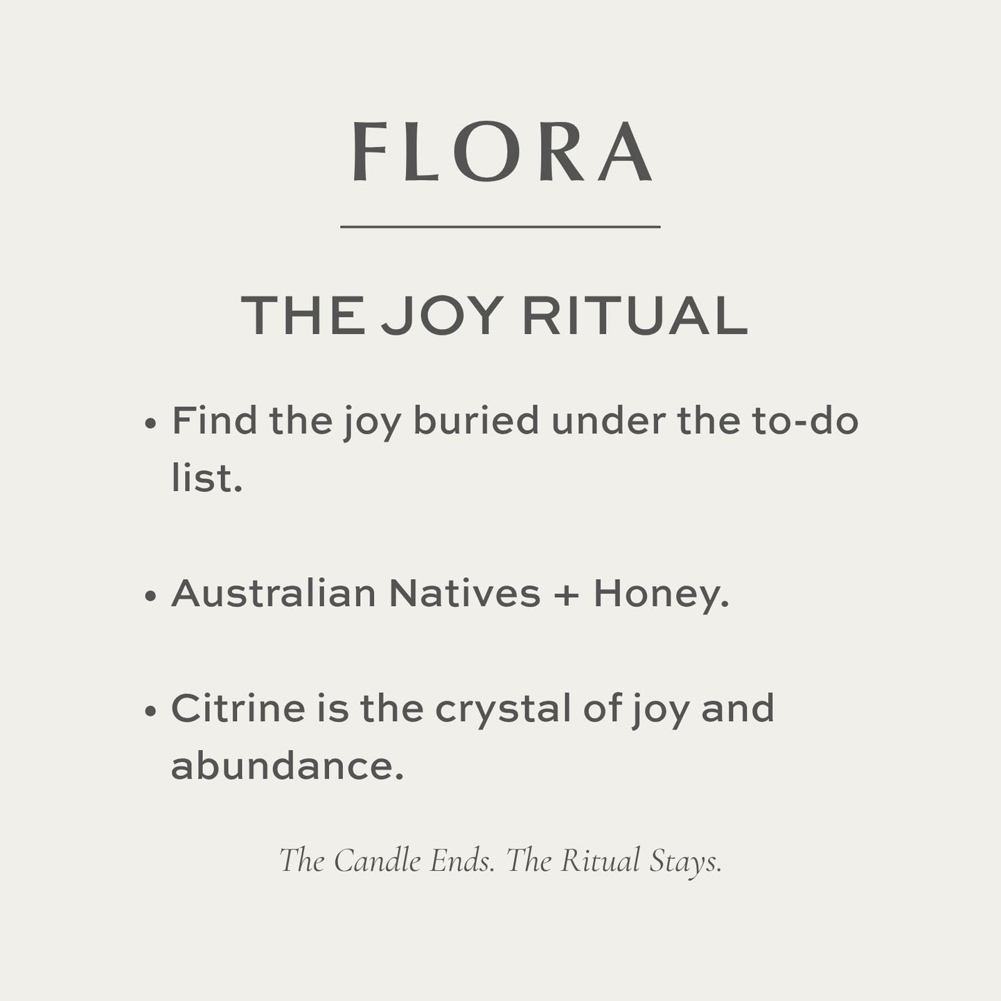Jade + June Flora Crystal-Infused Soy Candle – 45hr Burn supplier image 1