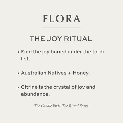 Jade + June Flora Crystal-Infused Soy Candle – 45hr Burn supplier image 1