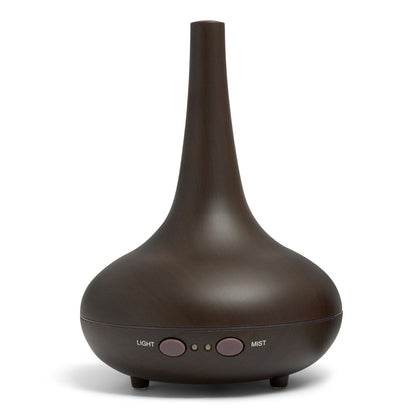 NNEIDS Milano Decor Ultrasonic Aroma Diffuser - Dark Wood Grain Color-0
