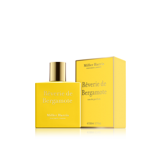 Miller Harris Reverie de Bergamote Eau de Parfum 50mL official bottle and box image