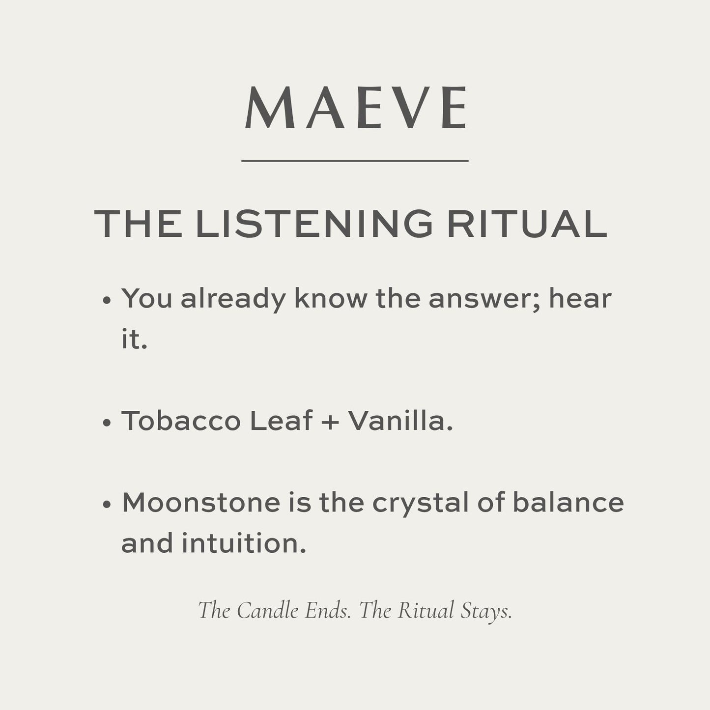 Jade + June Maeve Crystal-Infused Soy Candle – 45hr Burn supplier image 1