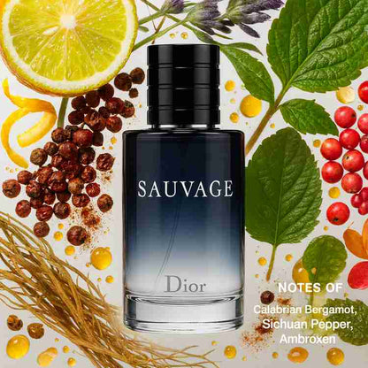 Dior Sauvage Eau de Toilette Refillable Spray 30mL styled product image 2