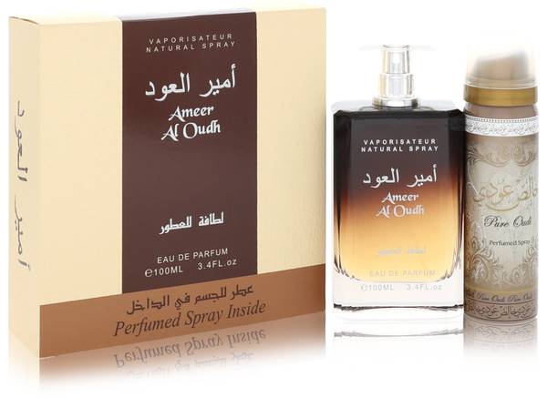 Lattafa Ameer Al Oudh Eau de Parfum Gift Set 100mL + 50mL Perfumed Spray additional product image 2