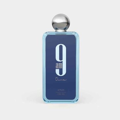 Afnan 9AM Dive Eau de Parfum Fresh Woody Aromatic 100mL