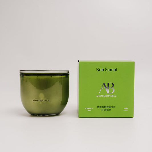 Aromabotanical Koh Samui – Thai Lemongrass & Ginger Scented Candle 400g product image