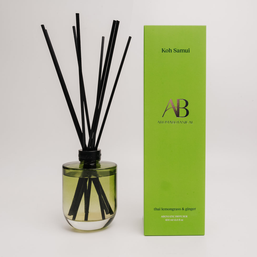 Aromabotanical Koh Samui – Thai Lemongrass & Ginger Reed Diffuser 400mL product image