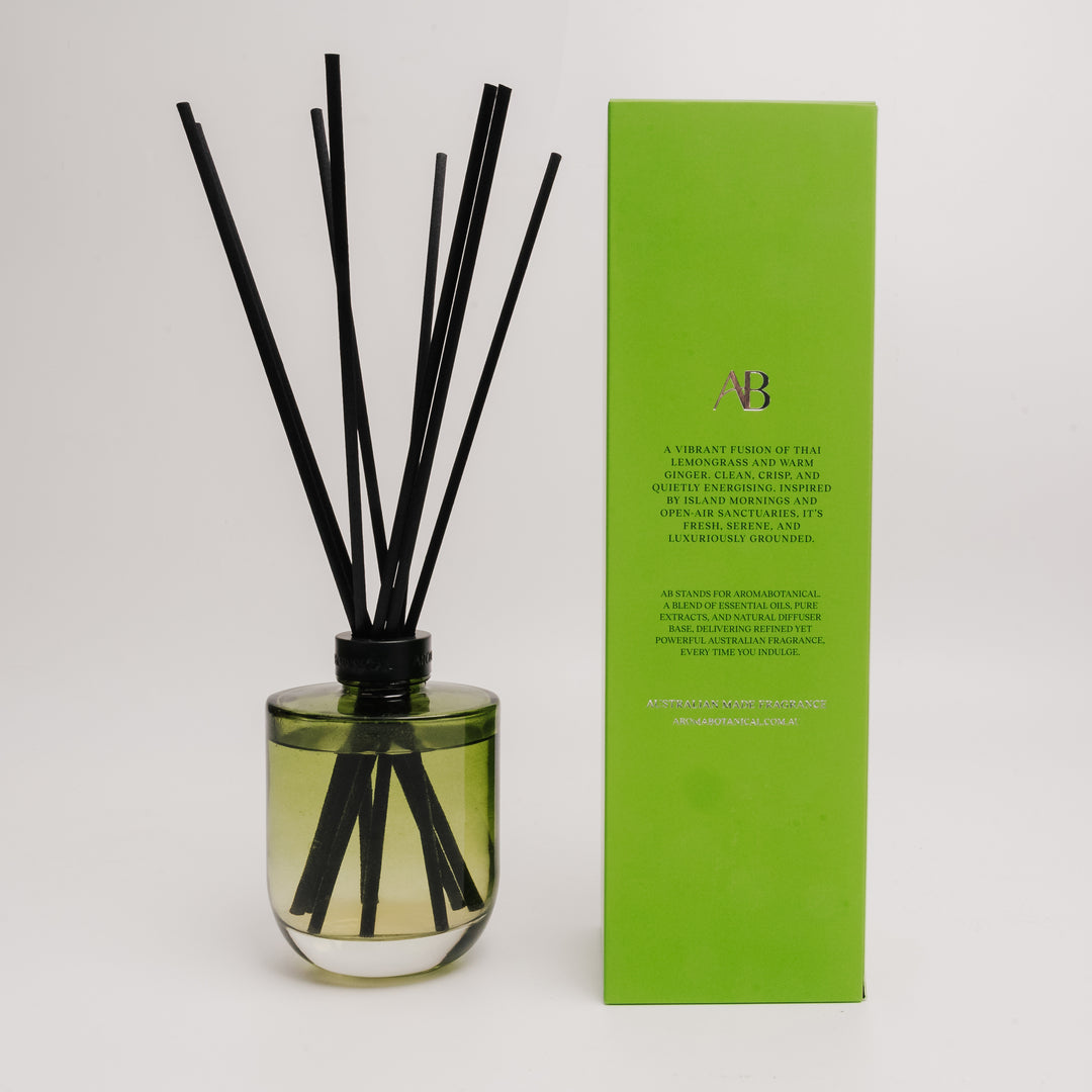 Aromabotanical Koh Samui – Thai Lemongrass & Ginger Reed Diffuser 400mL image 2